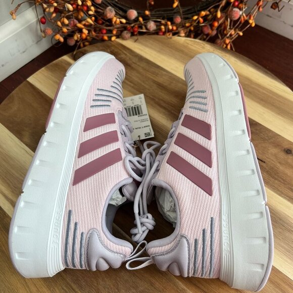 Adidas Swift Run 23 IG0566 Shoes Sz 6.5US Almost Pink / Wonder Orchid / Silver D - Picture 9 of 12